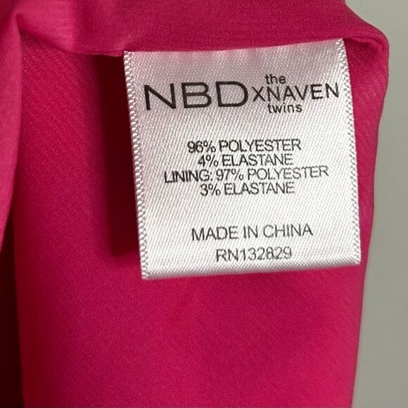 NBD X The Naven Twins Everytime Skater Dress in Berry - Picture 14 of 14